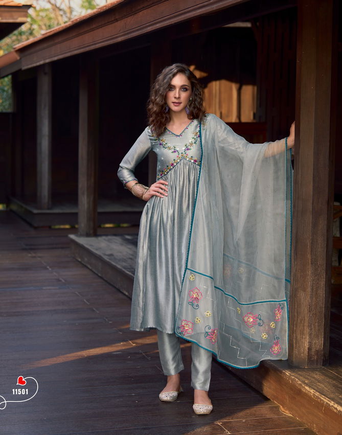 Alia By Lily And Lali Readymade Designer Salwar Suits Catalog